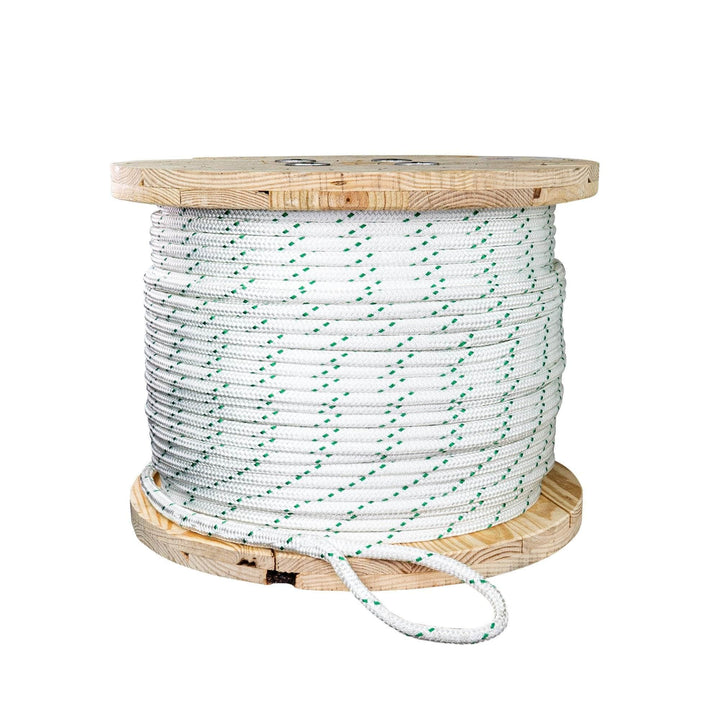 1/2 in / 1200 ft / White (May or May Not Include Green Tracer) SK-DBPR-12x1200 SGT KNOTS Double Braid Rope