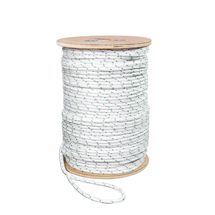 1/4 in / 600 ft / White (May or May Not Include Green Tracer) SK-DBPR-14x600 SGT KNOTS Double Braid Rope