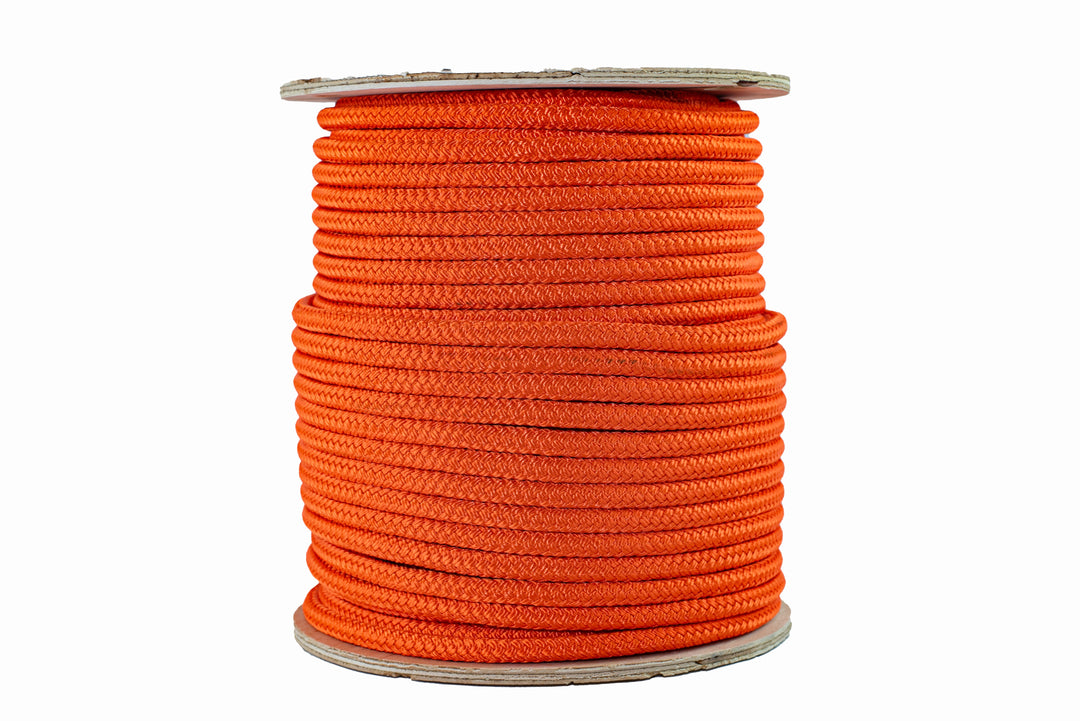 Polyester Double Braided Pulling Rope with Splice Pulling Eyes