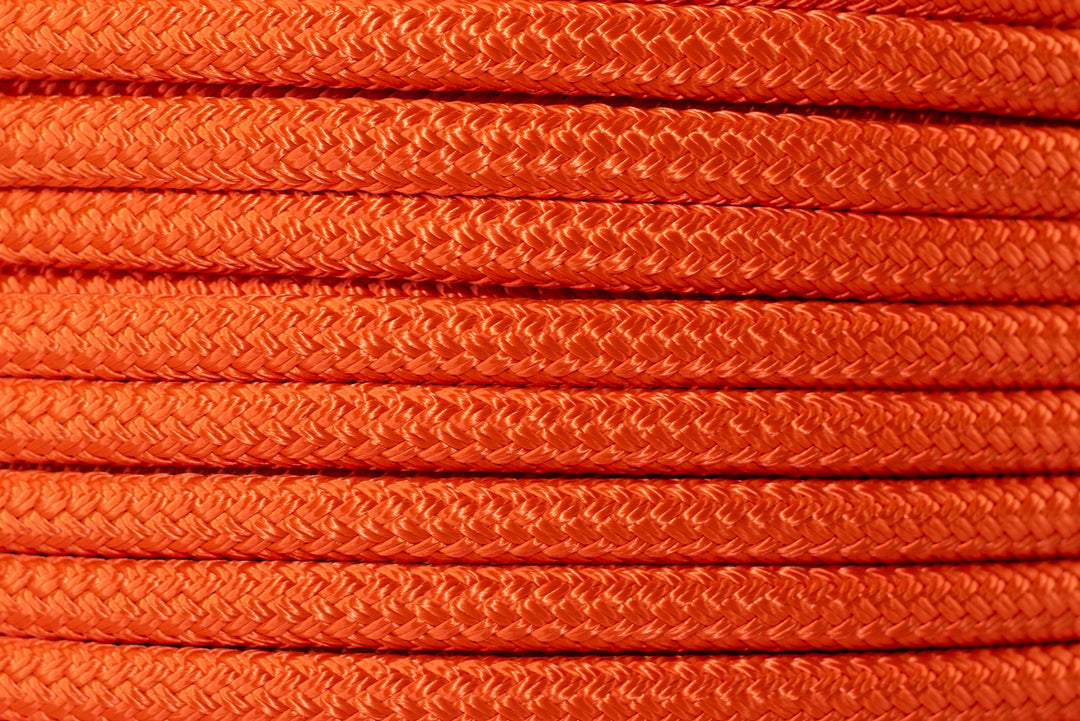 Double Braided Polyester Rope (Orange, Gold, Pink)